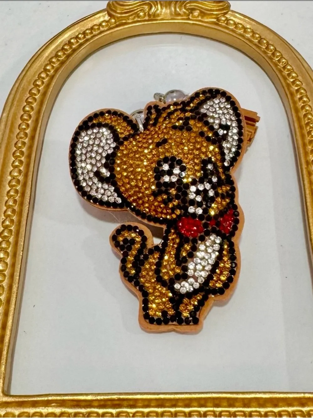 New Rhinestone Jerry Keychain
